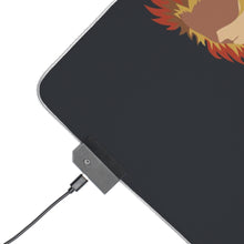 Load image into Gallery viewer, Kyojuro Rengoku , Hashira flame RGB LED Mouse Pad (Desk Mat)