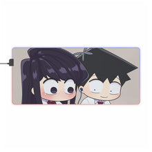 Load image into Gallery viewer, Anime Komi Can't Communicate RGB LED Mouse Pad (Desk Mat)