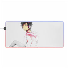 Load image into Gallery viewer, Durarara!! Izaya Orihara RGB LED Mouse Pad (Desk Mat)