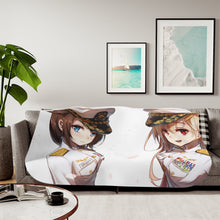 Load image into Gallery viewer, Anime Kantai Collection Sherpa Blanket