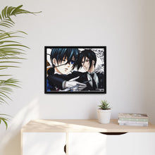 Load image into Gallery viewer, Black Butler Canvas Framed Art Print