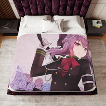 Load image into Gallery viewer, Anime Seraph of the End Sherpa Blanket