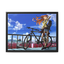 Load image into Gallery viewer, Biking Asuka Canvas Framed Art Print