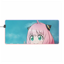 Load image into Gallery viewer, Anya Forger Ultra Beam (Ultraman) RGB LED Mouse Pad (Desk Mat)