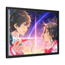 Load image into Gallery viewer, Your Name. Canvas Framed Art Print