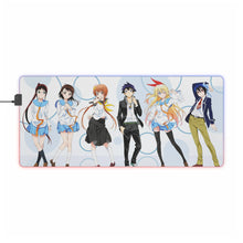 Load image into Gallery viewer, Nisekoi Chitoge Kirisaki, Kosaki Onodera, Seishirou Tsugumi, Marika Tachibana, Ruri Miyamoto RGB LED Mouse Pad (Desk Mat)