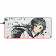 Load image into Gallery viewer, Anime Girl RGB LED Mouse Pad (Desk Mat)