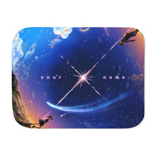 Load image into Gallery viewer, Your Name. Sherpa Blanket