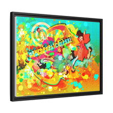 Load image into Gallery viewer, Anime Samurai Champloor Canvas Framed Art Print