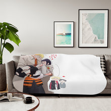Load image into Gallery viewer, Boruto Sherpa Blanket