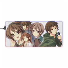 Load image into Gallery viewer, The Melancholy Of Haruhi Suzumiya RGB LED Mouse Pad (Desk Mat)
