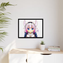 Load image into Gallery viewer, Miss Kobayashi's Dragon Maid Kanna Kamui, Kobayashi San Chi No Maid Dragon Canvas Framed Art Print