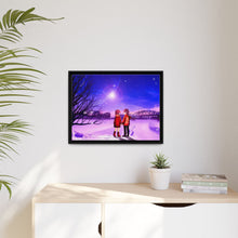 Load image into Gallery viewer, Anime ERASED Canvas Framed Art Print