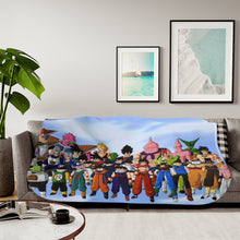 Load image into Gallery viewer, Anime Dragon Ball Z Sherpa Blanket