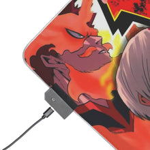 Load image into Gallery viewer, Endeavor And Shoto Todoroki Vs. All Might and Izuku Midoriya RGB LED Mouse Pad (Desk Mat)