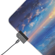 Load image into Gallery viewer, Anime Sunset RGB LED Mouse Pad (Desk Mat)