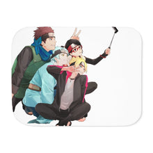 Load image into Gallery viewer, Boruto Sherpa Blanket