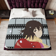 Load image into Gallery viewer, Anime ERASED Sherpa Blanket