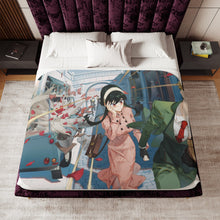Load image into Gallery viewer, Anime Spy x Family Sherpa Blanket