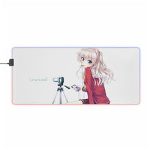 Load image into Gallery viewer, Nao Tomori sitting RGB LED Mouse Pad (Desk Mat)