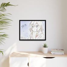 Load image into Gallery viewer, Anime ERASED Canvas Framed Art Print