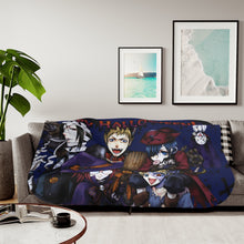 Load image into Gallery viewer, Black Butler Sherpa Blanket
