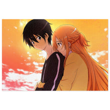 Load image into Gallery viewer, Kirito and Asuna Jigsaw Puzzle