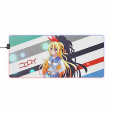 Load image into Gallery viewer, Nisekoi Chitoge Kirisaki RGB LED Mouse Pad (Desk Mat)