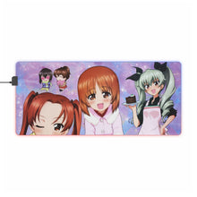 Load image into Gallery viewer, Girls und Panzer RGB LED Mouse Pad (Desk Mat)