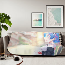Load image into Gallery viewer, Anime Re:ZERO -Starting Life in Another World- Sherpa Blanket