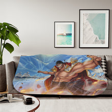 Load image into Gallery viewer, Edward Newgate Sherpa Blanket