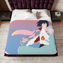 Load image into Gallery viewer, Anime Howl's Moving Castle Sherpa Blanket