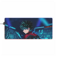 Load image into Gallery viewer, My Hero Academia Izuku Midoriya RGB LED Mouse Pad (Desk Mat)