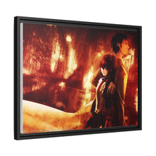 Load image into Gallery viewer, Makise Kurisu & Rintaro Okabe Canvas Framed Art Print