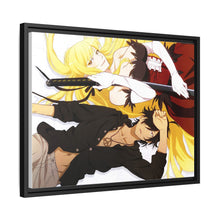 Load image into Gallery viewer, Koyomi and Kiss shot Canvas Framed Art Print