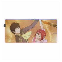 Load image into Gallery viewer, Snow White With The Red Hair RGB LED Mouse Pad (Desk Mat)