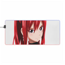 Load image into Gallery viewer, Fairy Tail Erza Scarlet RGB LED Mouse Pad (Desk Mat)