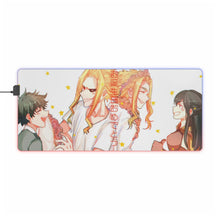 Load image into Gallery viewer, My Hero Academia Izuku Midoriya, All Might RGB LED Mouse Pad (Desk Mat)