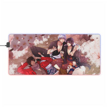 Load image into Gallery viewer, Gintama Gintoki Sakata, Shinsuke Takasugi RGB LED Mouse Pad (Desk Mat)