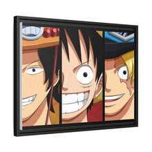 Load image into Gallery viewer, Luffy, Sabo, Ace Canvas Framed Art Print