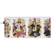 Load image into Gallery viewer, Blue Exorcist RGB LED Mouse Pad (Desk Mat)
