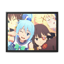 Load image into Gallery viewer, KonoSuba - God’s Blessing On This Wonderful World!! Canvas Framed Art Print