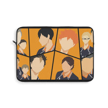 Load image into Gallery viewer, Daichi Sawamura Kei Tsukishima Shōyō Hinata Tadashi Yamaguchi and Yū Nishinoya Laptop Sleeve