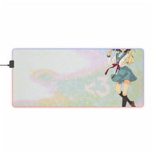 Load image into Gallery viewer, The Melancholy Of Haruhi Suzumiya RGB LED Mouse Pad (Desk Mat)