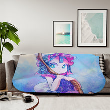 Load image into Gallery viewer, Anime Made In A Sherpa Blanket