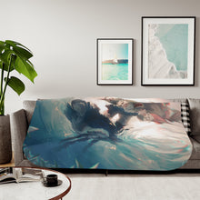 Load image into Gallery viewer, Anime Howl's Moving Castle Sherpa Blanket