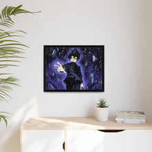 Load image into Gallery viewer, Anime Mob Psycho 100 Canvas Framed Art Print