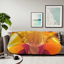 Load image into Gallery viewer, Boruto Sherpa Blanket