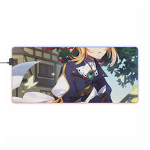 Load image into Gallery viewer, Violet Evergarden RGB LED Mouse Pad (Desk Mat)