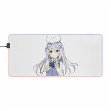 Load image into Gallery viewer, Is The Order A Rabbit? RGB LED Mouse Pad (Desk Mat)